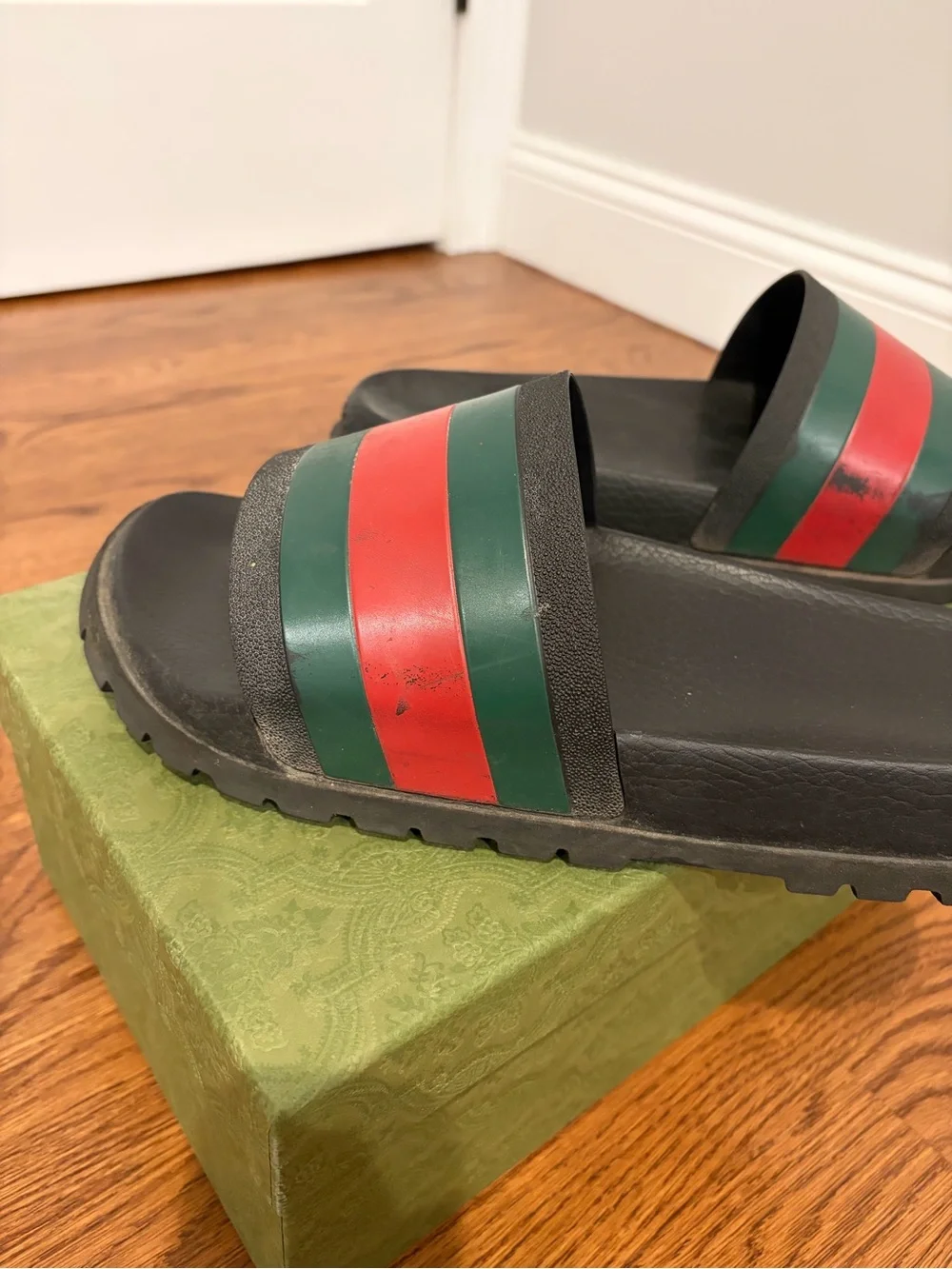 Mens 13 Gucci Slides